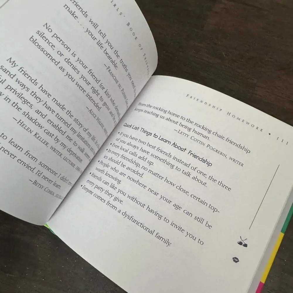 N/A girls’ book